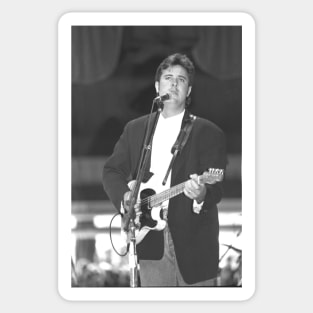 Vince Gill BW Photograph Sticker